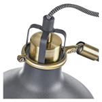 Stolní lampa HARRY na žárovku E27, tmavě šedá