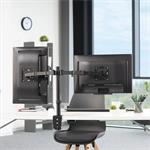 Stolný držiak Hama pre dva štandardné monitory 32", 2 ramená