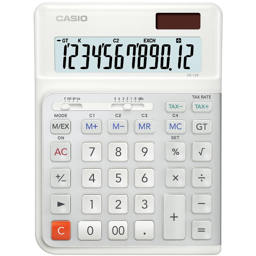 Stolová kalkulačka Casio DE 12 E ERG0