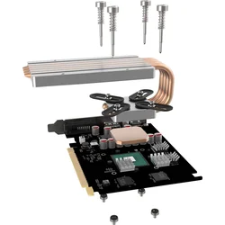 Streacom DB4 GPU adaptér/heatpipe chladenie pre skrinky DB4 bez ventilátora