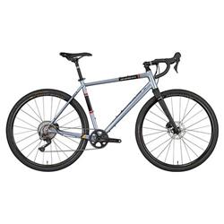 Štrkový bicykel SILVERBACK Siablo Alloy GRX 16,5"/M - Sivá/červená