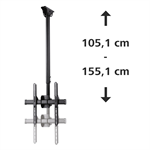 Stropný držiak na TV Hama, 105-155 cm, 400x400, otočný