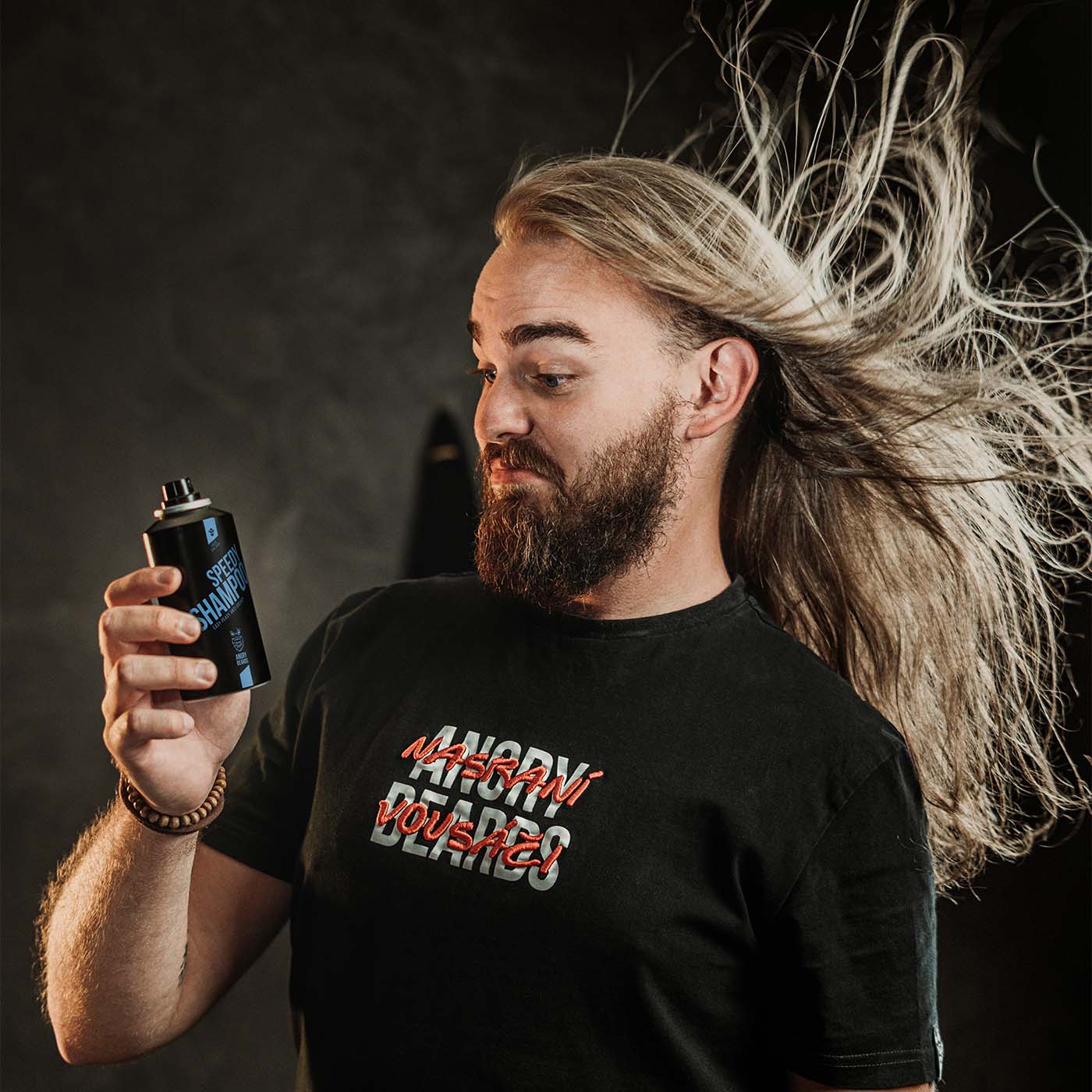 Suchý šampón Angry Beards Jack Saloon 150 ml