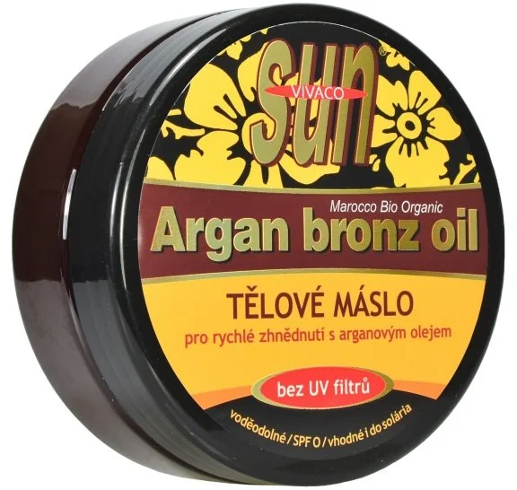 Sun Vital opalovací máslo s BIO arganovým olejem SPF 0