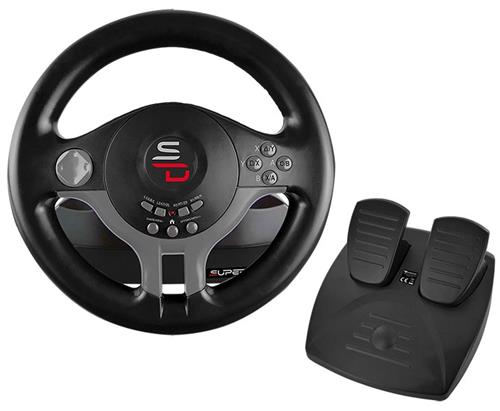 SUPERDRIVE Sada volantu a pedálov SV200
