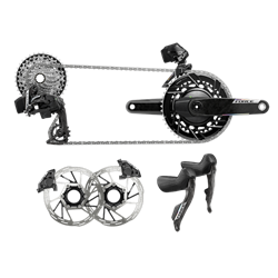 Súprava SRAM Force AXS 2X E1 Electronic HRD (brzdové/rýchlostné páky so strmeňmi FM, reťaz Force 114