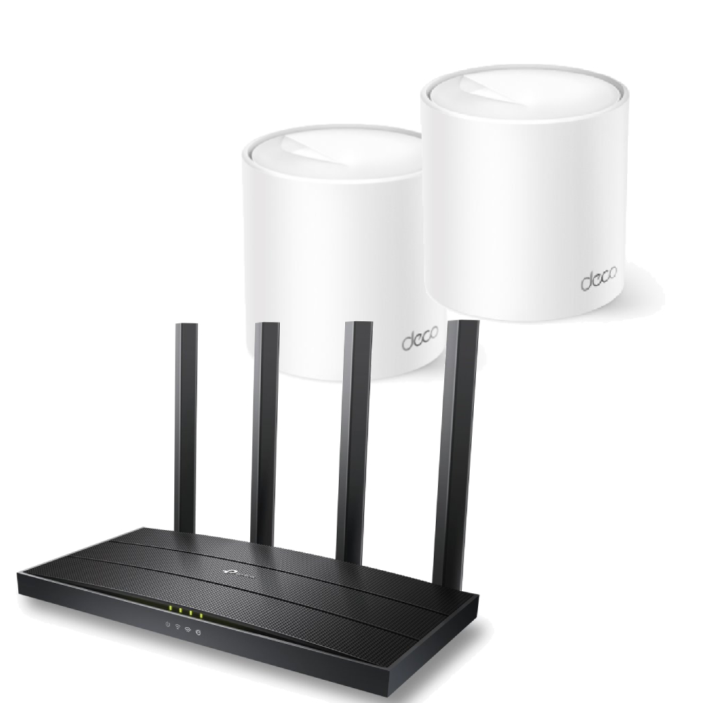 Súprava TP-Link Archer AX17+DecoX10 Mesh (Wi-Fi 6)