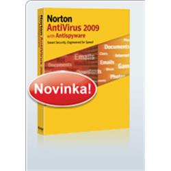 SW NORTON ANTIVIRUS 2009 CZ 5 USER UPG
