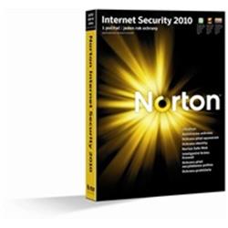 SW  NORTON INTERNET SECURITY 2010 CZ 2 ROKY elektronicka licence