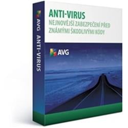 SW Prodloužení AVG Anti-Virus 9, 3 lic. (24 měs.) RK Obálka 