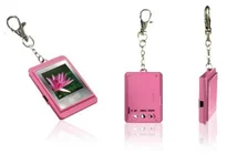 SWEEX Digitální fotorámeček MM004Pv5, display 1.5"(128x128), 1MB, růžová, USB