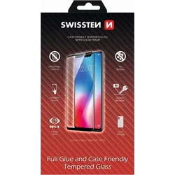 Swissten 2.5D sklo iPhone 6/6S, bílé