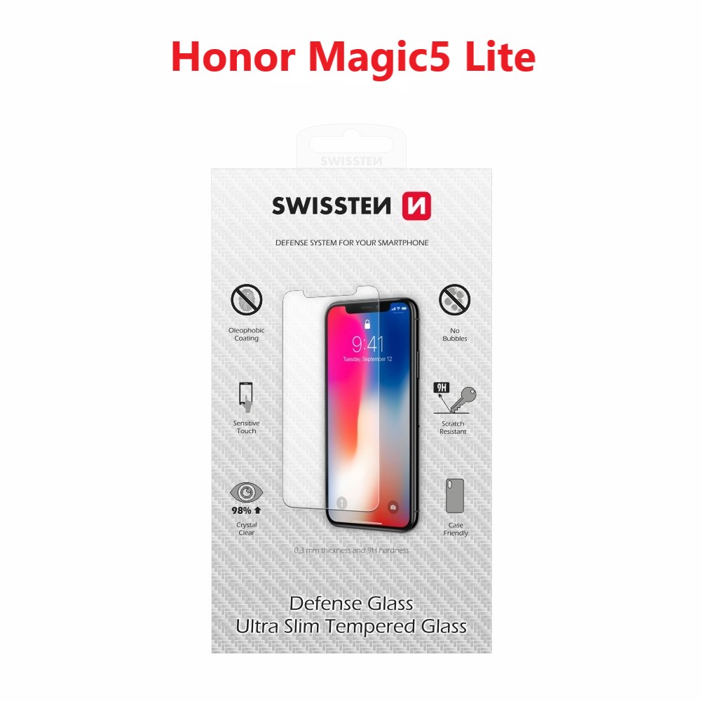 Swissten 2.5D sklo pre Honor Magic 5 Lite
