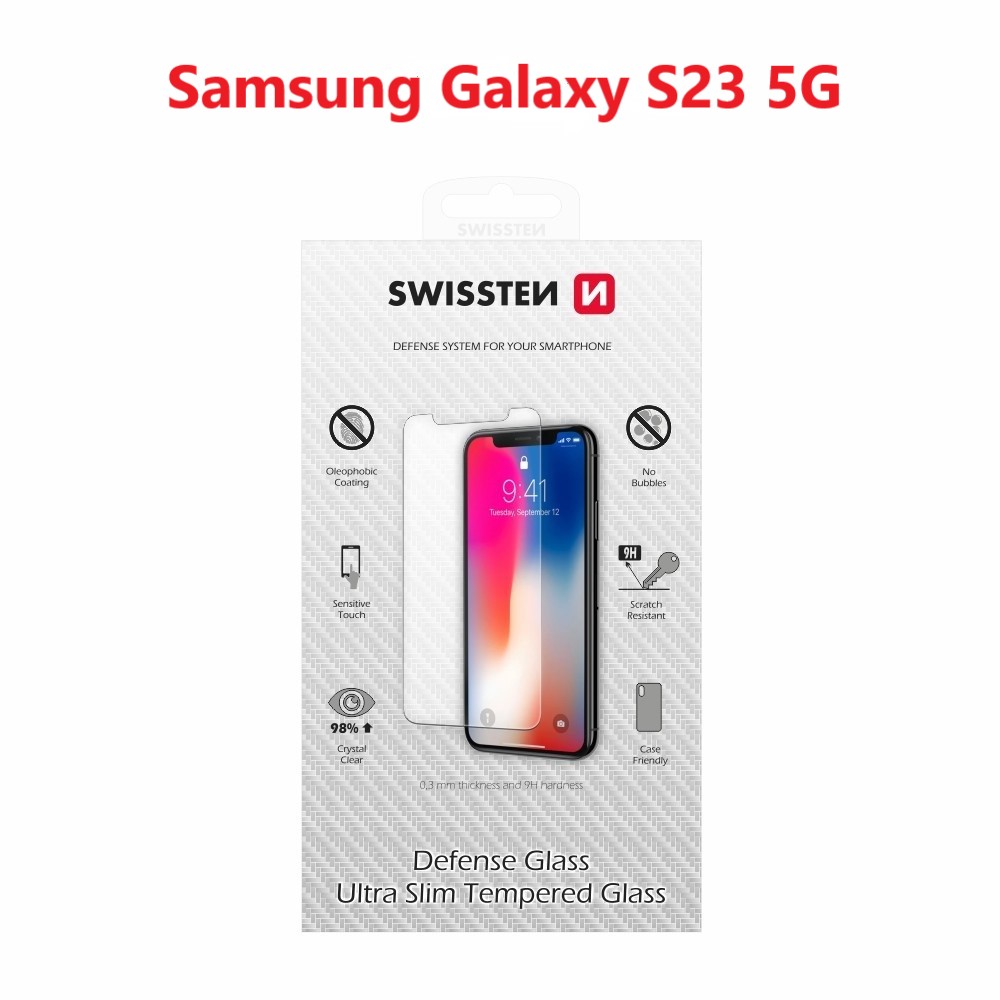 Swissten 2.5D sklo Samsung Galaxy S23