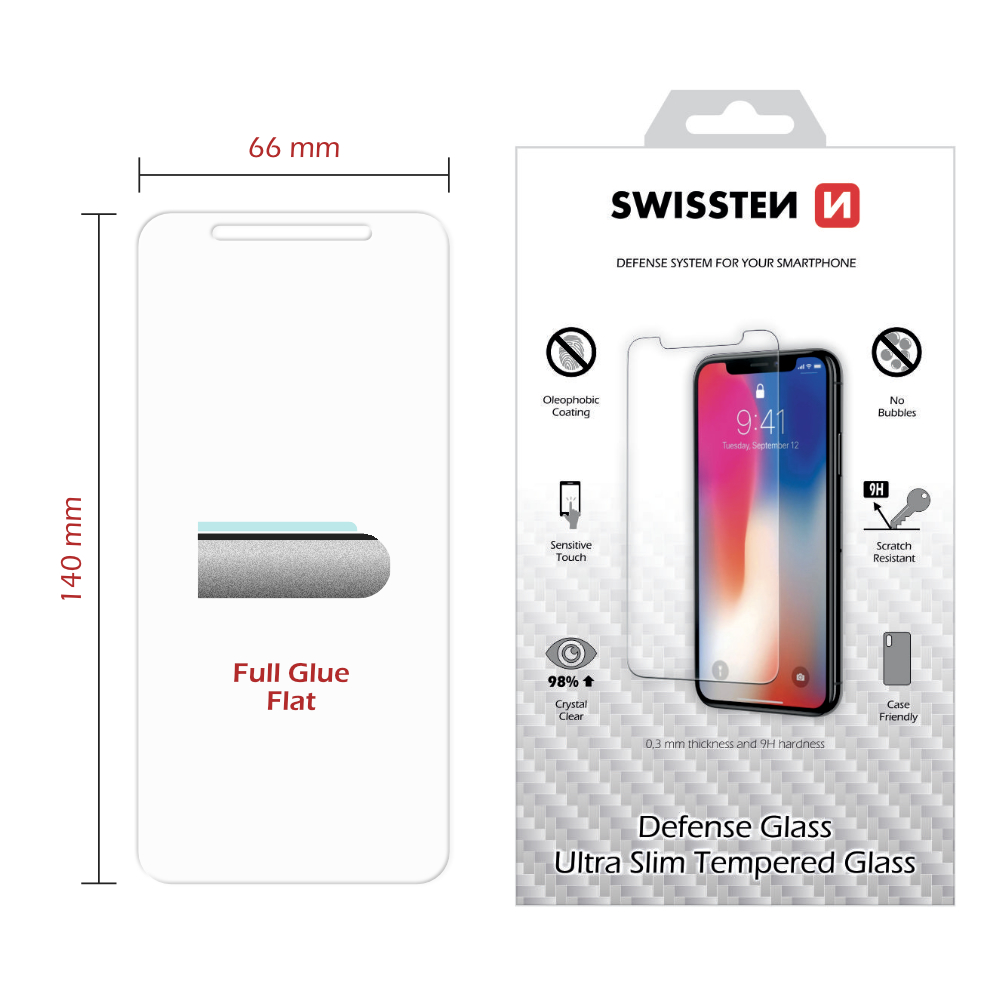Swissten 2.5D sklo Xiaomi Redmi 6A