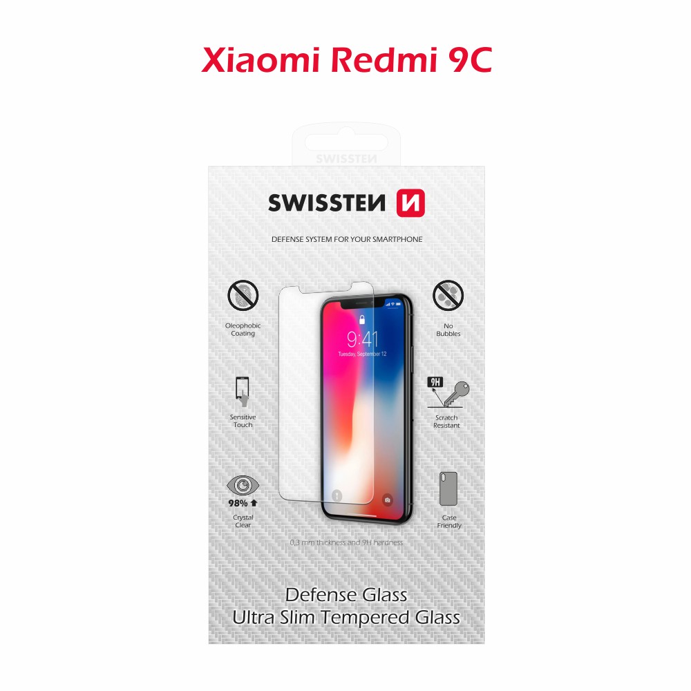 Swissten 2.5D sklo Xiaomi Redmi 9C