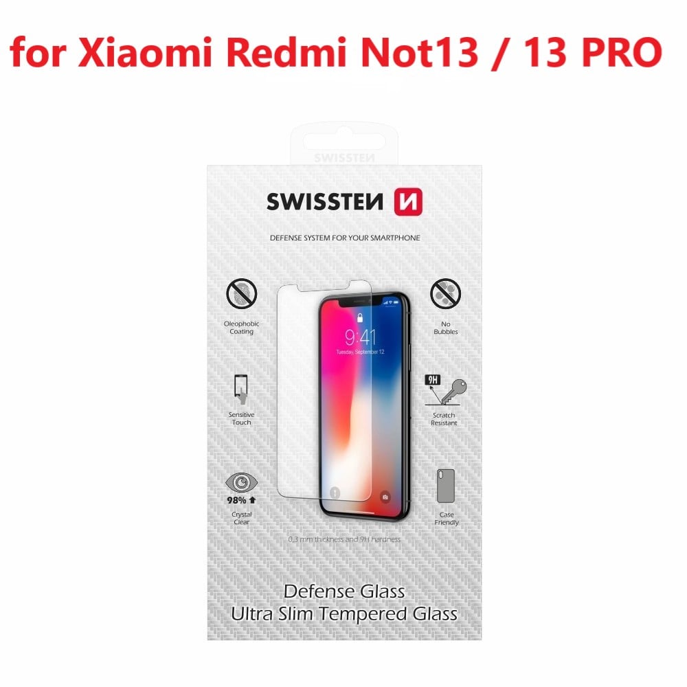 Swissten 2.5D sklo Xiaomi Redmi Note 13 / 13 Pro
