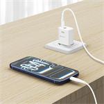 Swissten adaptér Edge GaN 45W, bílý  