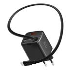 Swissten adaptér SlideCharge 45W, černý  