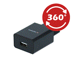Swissten adaptér Smart IC 1× USB + Lightning, černý  