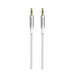 Swissten Audio kábel jack – jack 1,5 m, biely