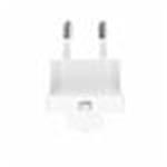 Swissten Cestovní adaptér GaN USB-C + USB-A 65W výměnné vidlice (US, EU, UK), bílý