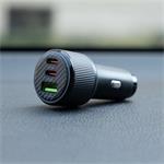 Swissten CL adaptér USB-C + USB-A, 95 W, černý