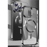 Swissten Clear Jelly MagStick Apple iPhone 16 Plus, černé