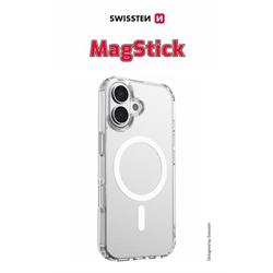 Swissten Clear Jelly MagStick iPhone 17, transparentní