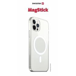Swissten Clear Jelly MagStick pre iPhone 13 Pro, priehľadný