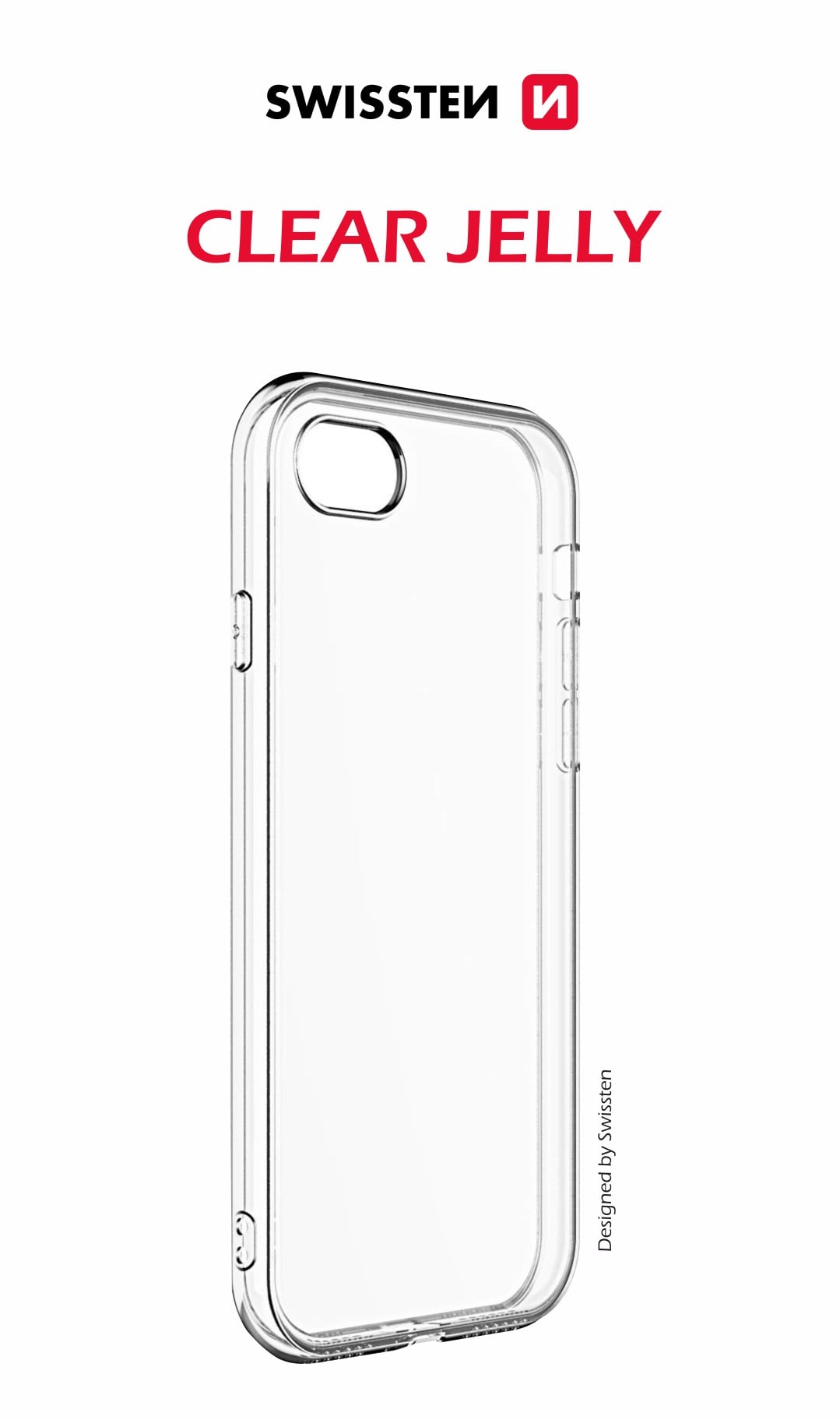 Swissten Clear Jelly Pro Xiaomi Redmi Note 13 Pro+, transparentní