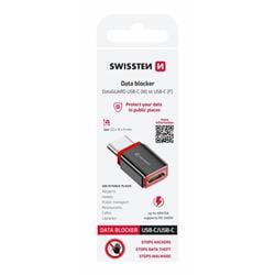 Swissten DataGuard USB-C / USB-C, čierny