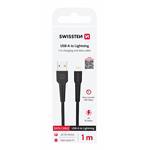 Swissten Datový kabel USB / Lightning 1,0m, černý