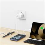Swissten Edge GaN adaptér 65 W, bílý