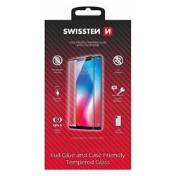 Swissten Full Glue, Color Frame, Case Friendly ochranné sklo pro Apple iPhone 14 Plus Black - Černé