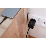 Swissten GaN adaptér 20W + USB-C kabel, černý  