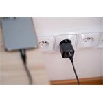 Swissten GaN adaptér 35W + Lightning kabel, černý  