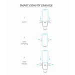 SWISSTEN GRAVITAČNÝ DRŽIAK VENTILÁCIE DO AUTA S-GRIP G1-AV3