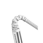 Swissten kabel Aramid USB-C / Lightning 1,5 m, bílý