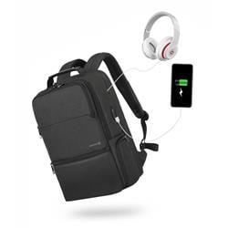 Swissten Laptop backpack Guide 15,6", černý