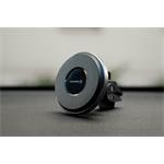 SWISSTEN MAGNETICKÝ VENTILÁTOROVÝ DRŽIAK DO AUTO S BEZDRÔTOVÝM NABÍJANÍM 15W / 7,5W (kompatibilný s MagSafe)