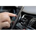 SWISSTEN MAGNETICKÝ VENTILÁTOROVÝ DRŽIAK DO AUTO S BEZDRÔTOVÝM NABÍJANÍM 15W / 7,5W (kompatibilný s MagSafe)