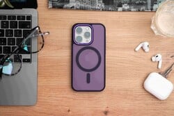 Swissten MagStick Flex Pro pre Apple iPhone 16 Plus, fialová