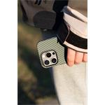 Swissten MagStick Shell Pro Apple iPhone 15 Pro, zelené