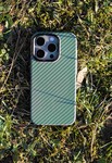 Swissten MagStick Shell Pro pre Apple iPhone 15 Pro Max, zelené
