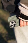 Swissten MagStick Shell Pro pre Apple iPhone 15 Pro, zelené