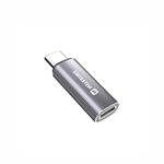 Swissten Nabíjecí adaptér USB-C (samec) / Lightning (samice), stříbrný