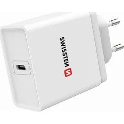 Swissten nabíječka USB-C, bílá