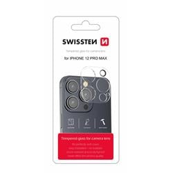 Swissten Ochranné sklo na čočky fotoaparátu pro Apple iPhone 12 Pro Max