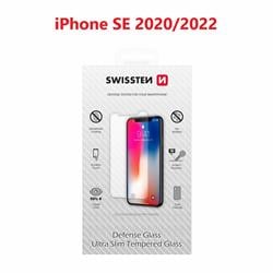 Swissten Ochranné temperované sklo pro Apple iPhone SE 2020 / SE 2022 2,5D
